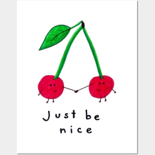 Just Be Nice! Posters and Art